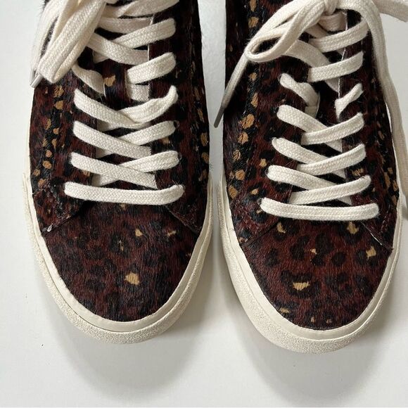 Madewell Leopard Print Sneakers - Brown and White - Picture 5 of 15